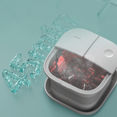 Bồn ngâm chân massage Philips PPM6502 màu trắng