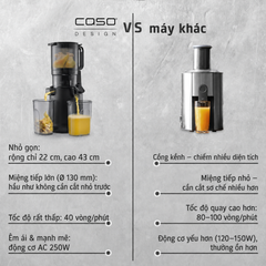 Máy Ép Chậm CASO Design JuiceFit Pro
