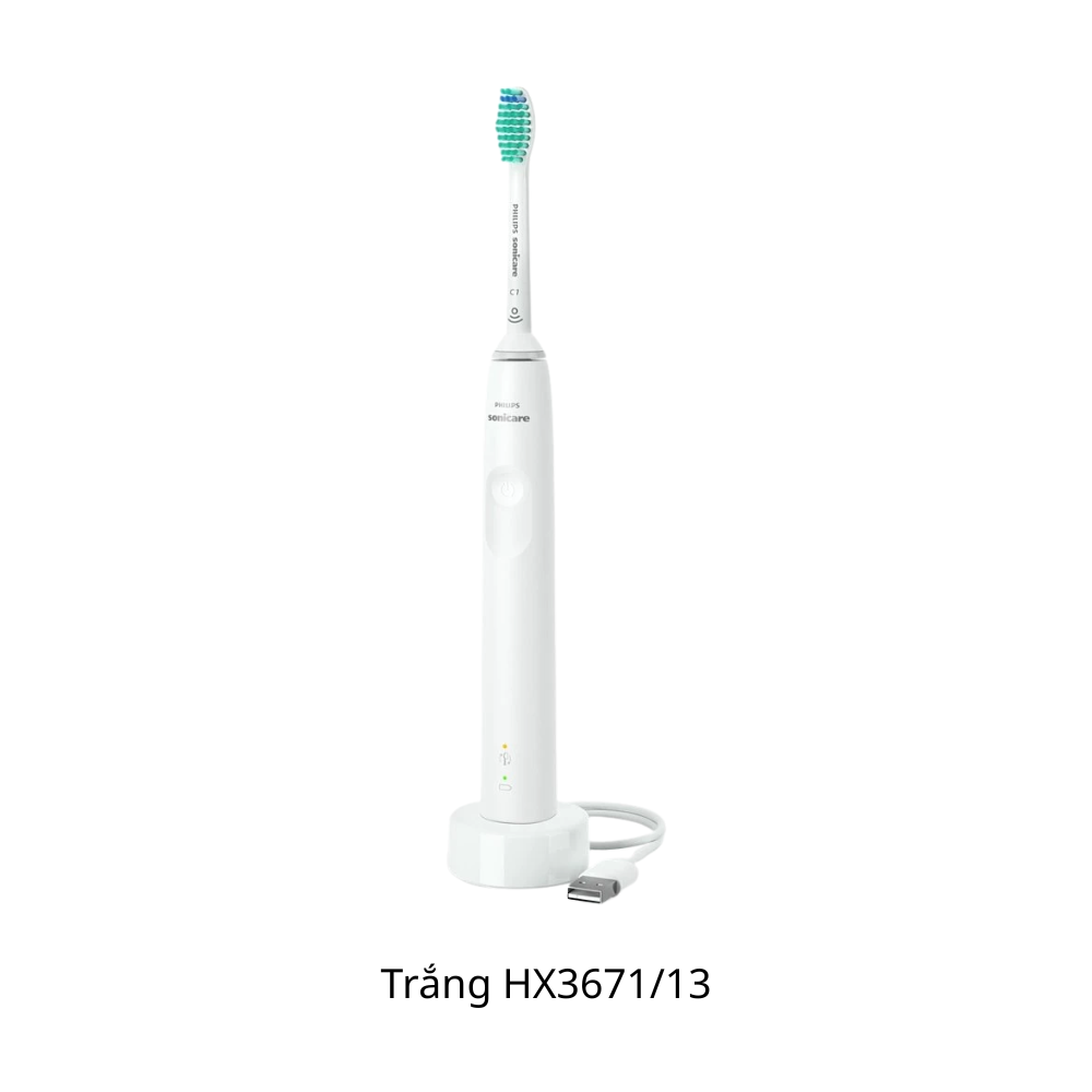 Bàn chải điện Philips Sonicare 3100 series HX3671 nhiều màu