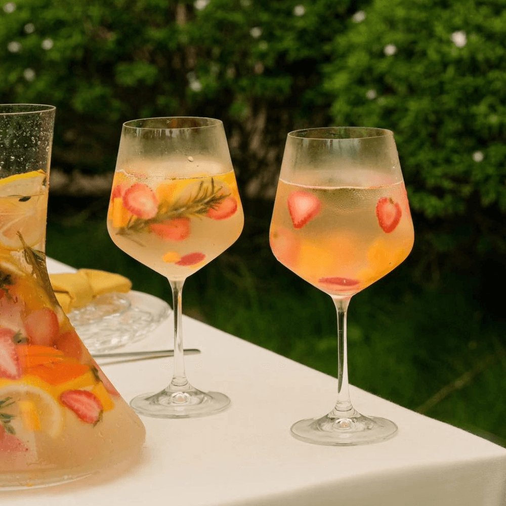 Bộ 6 ly vang Bohemia Sandra nhiều dung tích