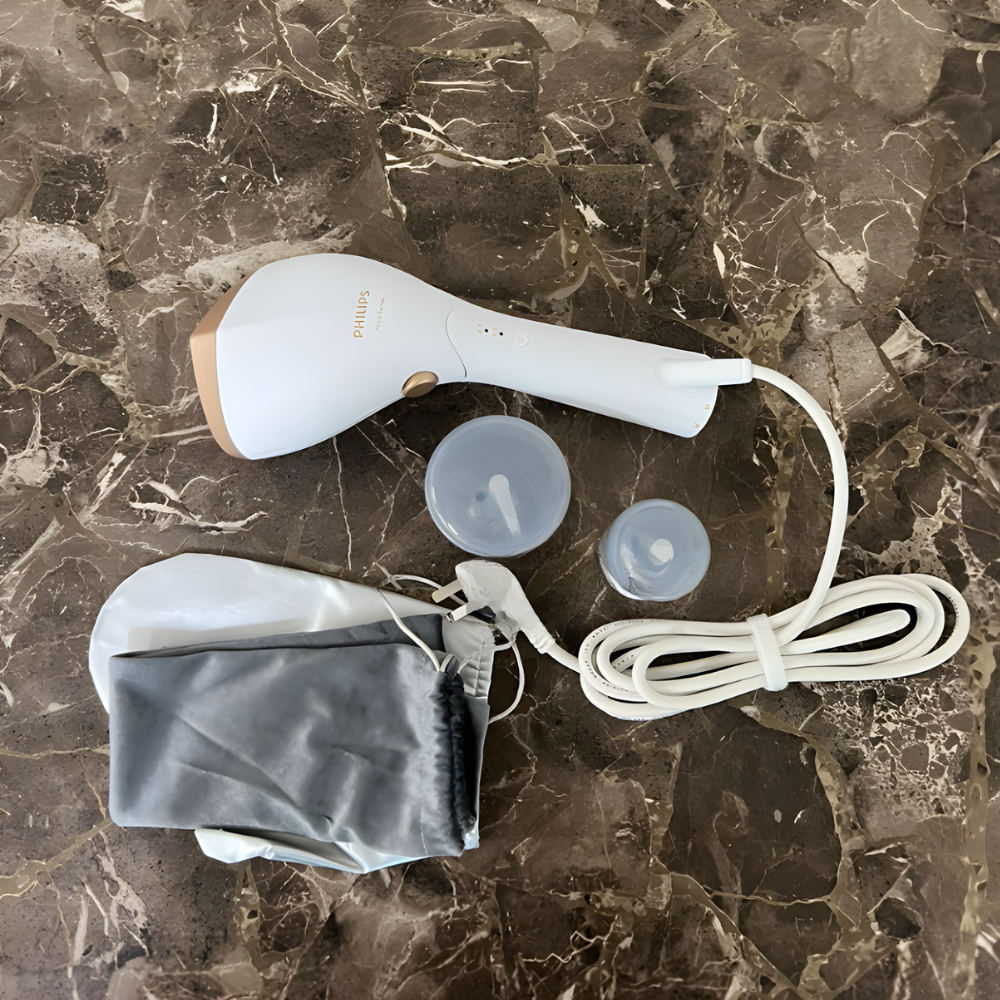 Bàn là hơi nước cầm tay Philips Series 7000 STH7030/18 màu trắng