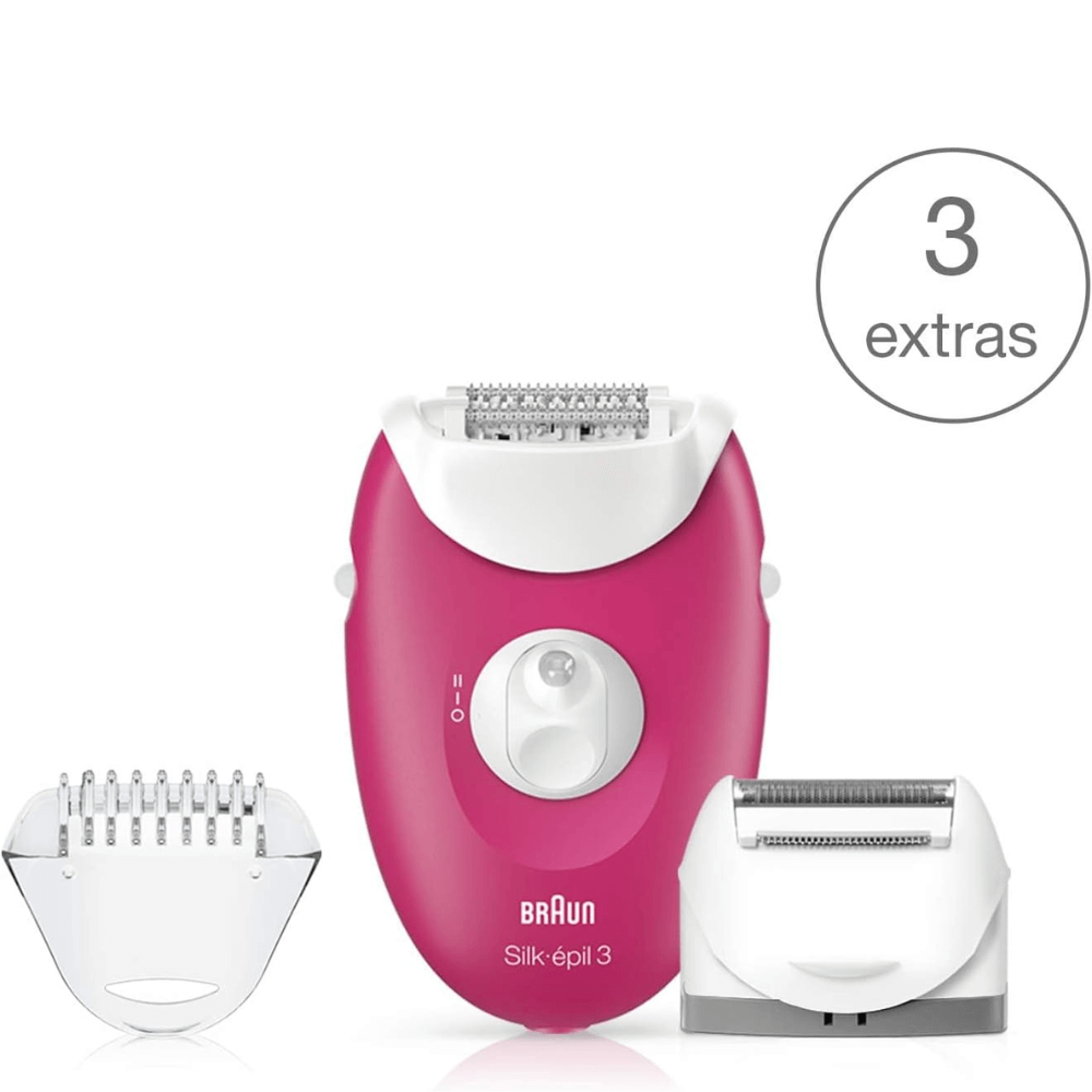 Máy nhổ lông Braun Silk epil3-3273 2in1 Made in Germany