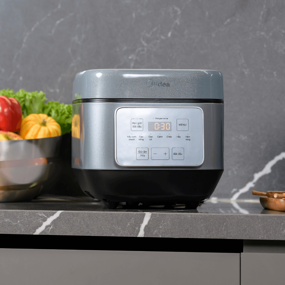 Nồi cơm điện MIDEA MRD180T2BDG dung tích 1,8L