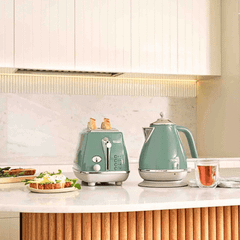 Ấm siêu tốc De'Longhi Icona Capitals 1,7L nhiều màu