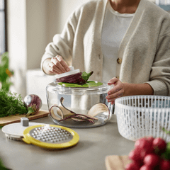 Rổ quay rau salat Joseph Joseph Duo Multi-Prep