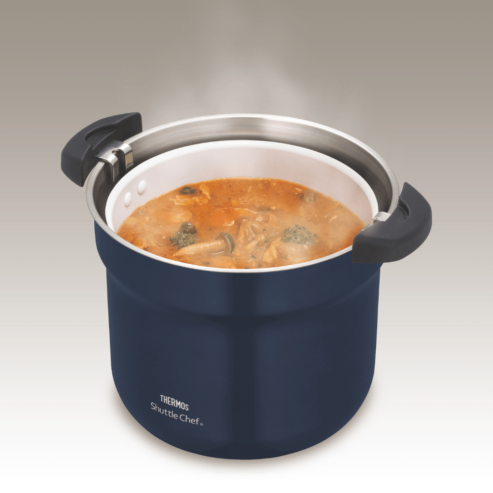 Nồi ủ Thermos KBJ-4502 4.3L màu xanh Navy