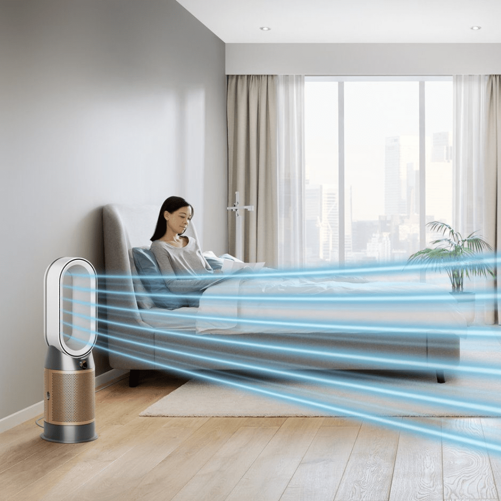 Quạt không cánh DYSON 3in1 Purifier HP09 quạt nóng lạnh kèm lọc không khí