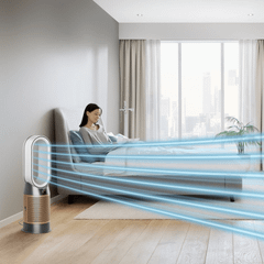 Quạt không cánh DYSON 3in1 Purifier HP09 quạt nóng lạnh kèm lọc không khí