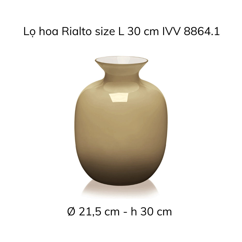 Lọ hoa IVV Rialto nhiều màu sắc, kích cỡ