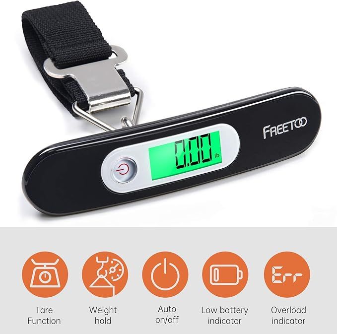 Cân hành lý FREETOO màu đen