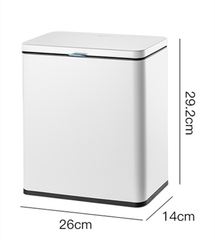 Thùng rác gắn cánh cửa tủ bếp CCKO CK9943 dung tích 6L màu trắng