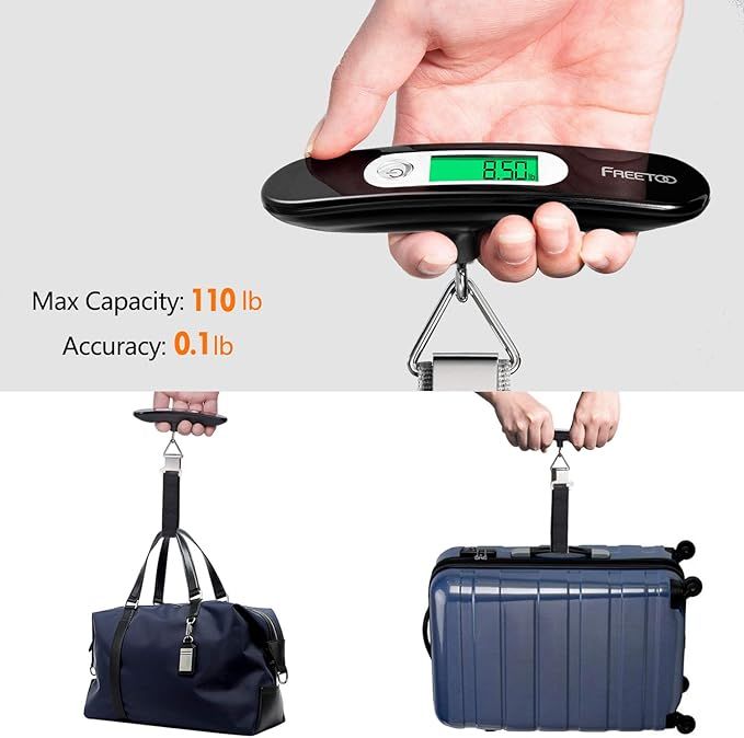 Cân hành lý FREETOO màu đen