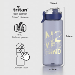 Bình nước Tritan cao cấp Renga Saga Loop 1000ml - 912138 nhiều màu