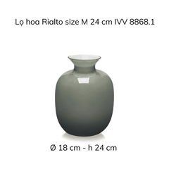 Lọ hoa IVV Rialto nhiều màu sắc, kích cỡ