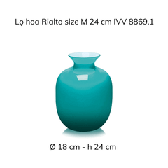 Lọ hoa IVV Rialto nhiều màu sắc, kích cỡ