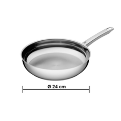 Bộ nồi WMF Provence Plus 5 món kèm quánh và chảo thép WMF 24cm