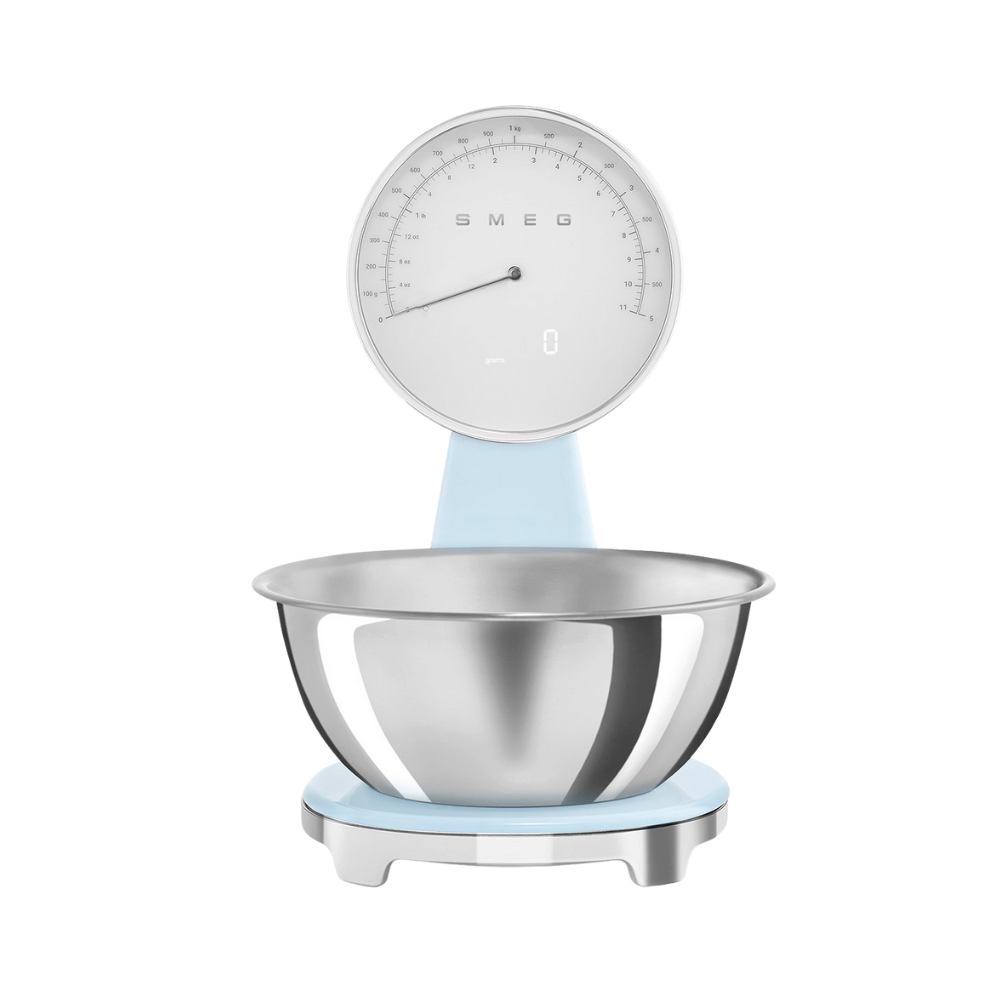 Cân nhà bếp đồng hồ số và điện tử SMEG KSF01
