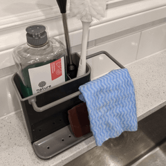 Khay đựng dụng cụ bồn rửa tự khô Joseph Joseph Caddy Large (Grey) 85070