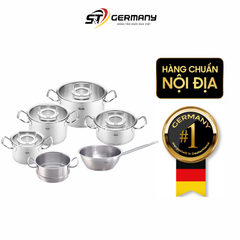 Bộ nồi Fissler Profi set 6 món kèm xửng hấp made in Germany