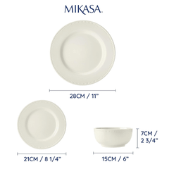 Bộ bát đĩa 12 món Mikasa