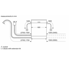 Máy rửa bát độc lập BOSCH SMS6ZCI85M serie 6