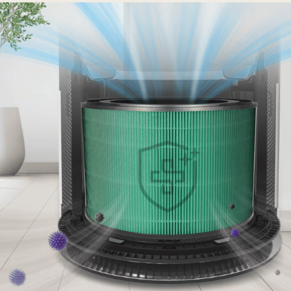 Máy lọc không khí LG 2 tầng AS10GDWH0 màu trắng