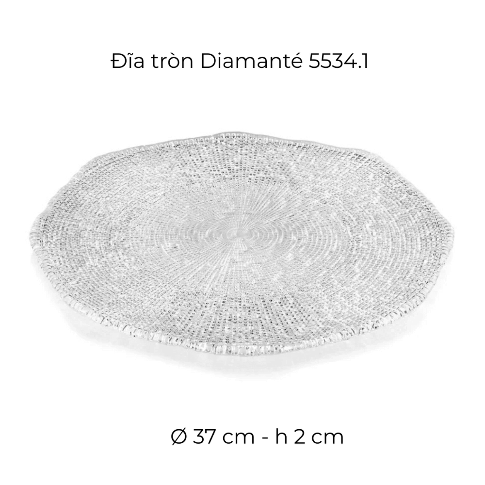 Đĩa tròn IVV Diamante, nhiều kích cỡ