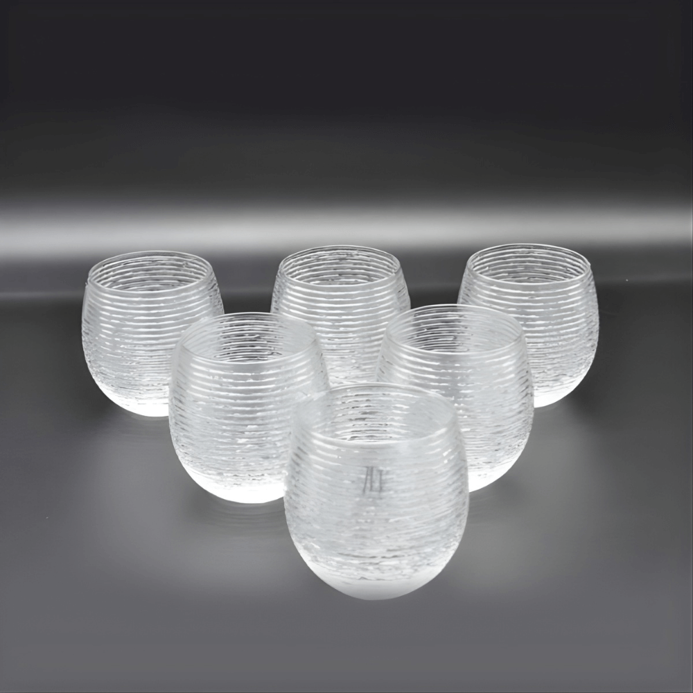 Set 6 cốc Clear Multicolor IVV 5645.1