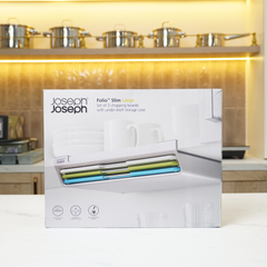 Bộ 3 thớt treo tường Joseph Joseph Folio Slim (Mcolor) 60235