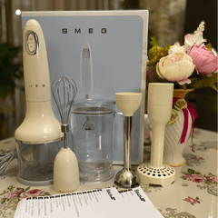 Bộ máy xay cầm tay  SMEG HBF22 nhiều màu