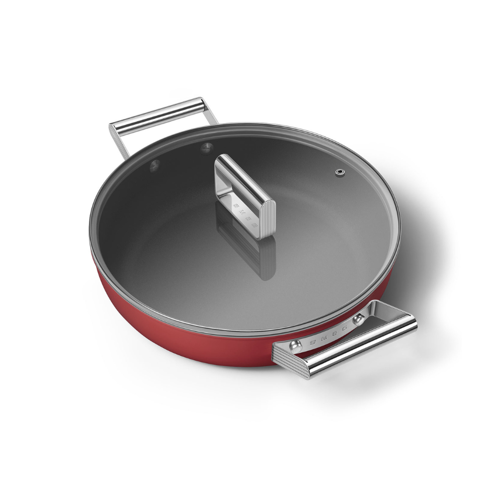 Nồi chảo SMEG CKFD2811 28cm kèm vung kính
