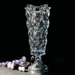 Bình hoa pha lê chân đế Bohemia Samba