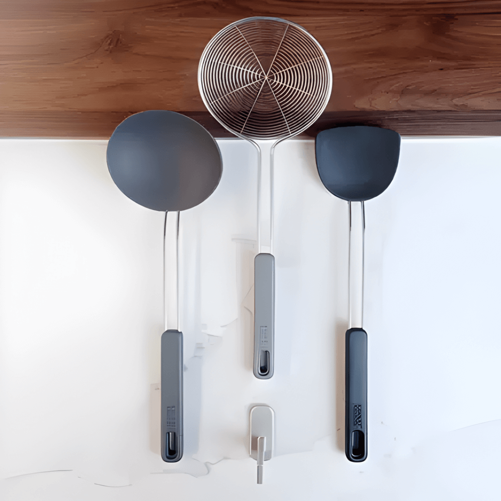 Bộ 3 dụng cụ nấu ăn chuyên dụng Joseph Joseph Nest Wok 10576