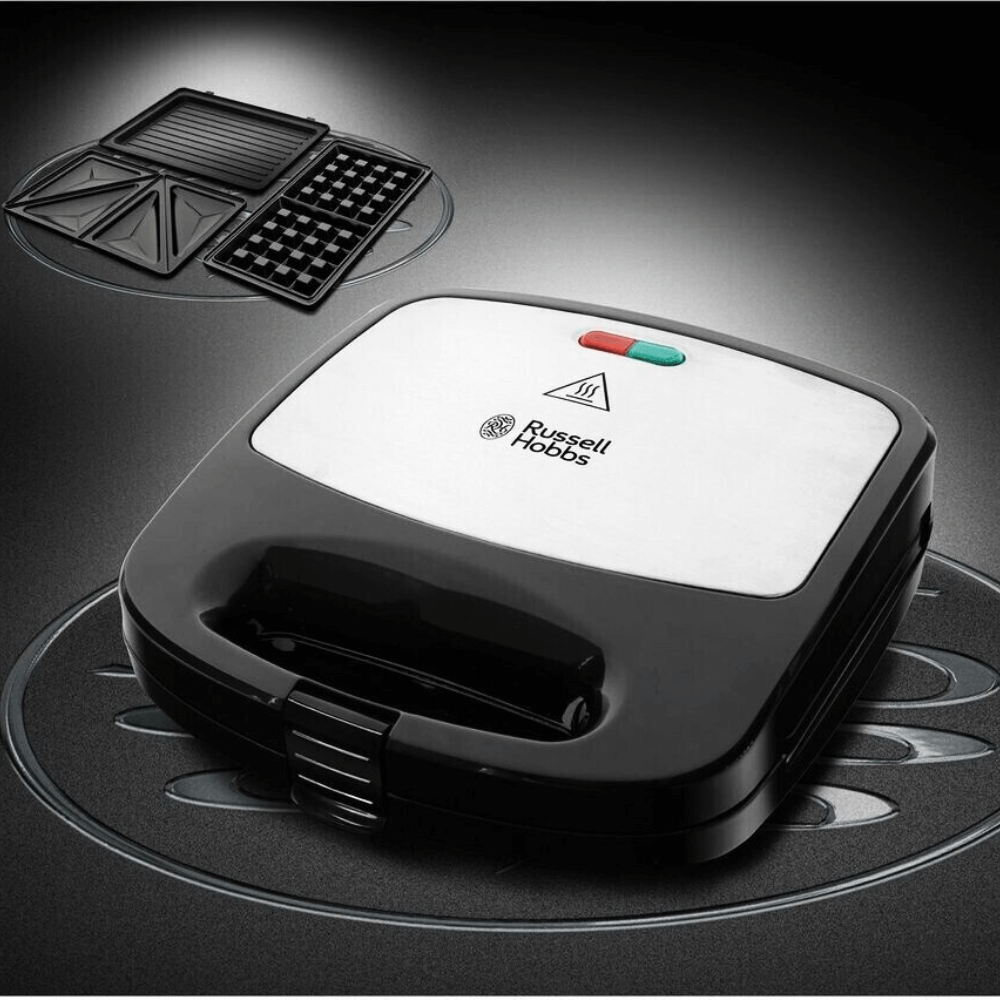 Máy nướng bánh mì sandwich 3in1 Russell Hobbs Fiesta 750W