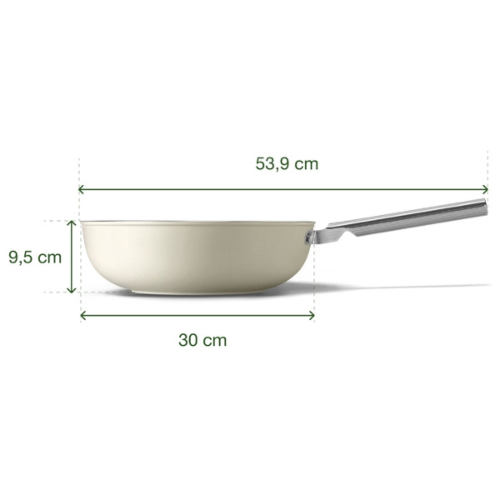 Chảo sâu lòng SMEG CKFW3001 30cm nhiều màu