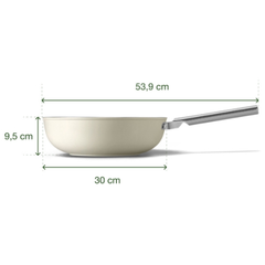 Chảo sâu lòng SMEG CKFW3001 30cm nhiều màu