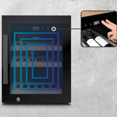 Tủ rượu vang CASO WineExclusive 12 - 716 12 chai