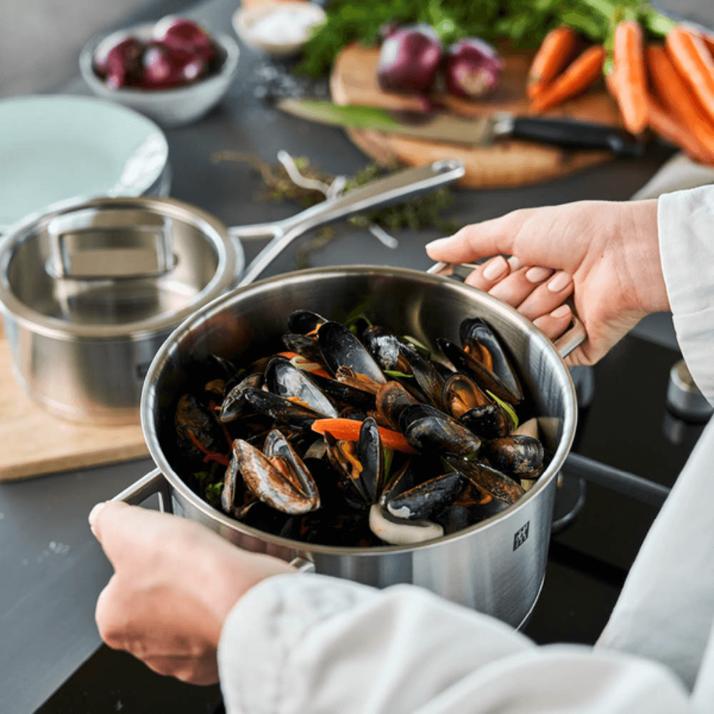 Bộ nồi Zwilling Passion 5 món kèm chảo 2 quai