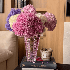 Lọ hoa Millenium 26cm Crystal Bohemia nhiều màu