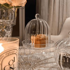 Đĩa chân đế có nắp Sahara 12.5cm IVV 8062.1