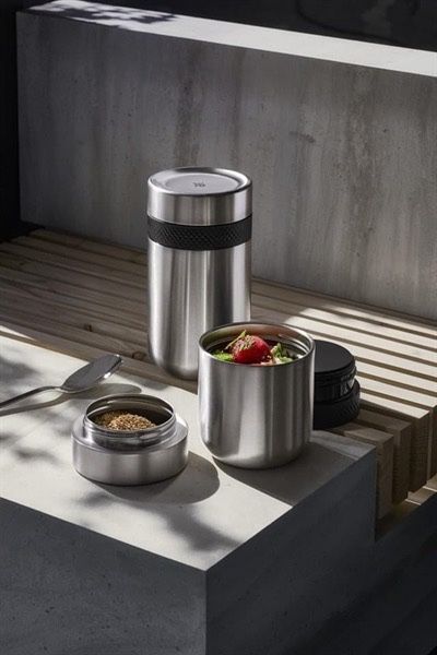 Hộp giữ nhiệt WMF 2 ngăn kèm set đũa thìa