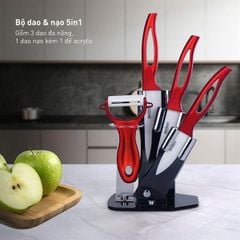 Bộ dao nạo 5 món GKÖCH Ceramic PK-C33