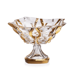 Chân bồng pha lê Bohemia Samba 30,5cm nhiều màu
