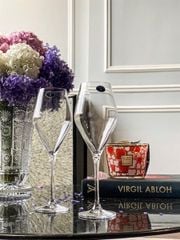 Set 6 ly vang trắng Loxia 470ml Crystal Bohemia