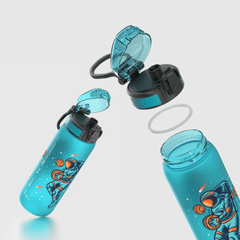 Bình nước trẻ em Tritan cao cấp Renga Rybo-X 630ml - 912162 nhiều màu