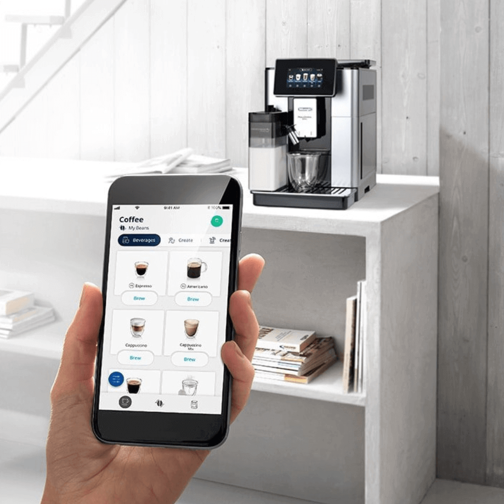 Máy pha cà phê tự động De'Longhi PrimaDonna Soul ECAM 612.55.SB