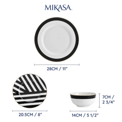 Bộ bát đĩa 12 món Mikasa