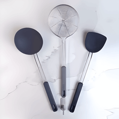 Bộ 3 dụng cụ nấu ăn chuyên dụng Joseph Joseph Nest Wok 10576