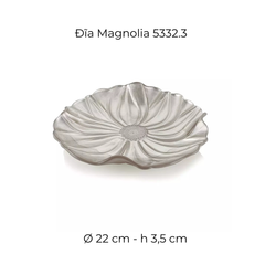Đĩa pha lê IVV Magnolia nhiều màu, nhiều kích cỡ