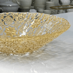 Tô Arabesque Gold Leaf nhiều kích cỡ
